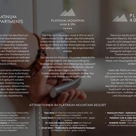 Platinum Mountain Hotel&Spa Szklarska Poreba Extérieur photo Brochure